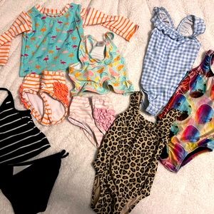 BUNDLE!! 6 bathing suits! 18-24months